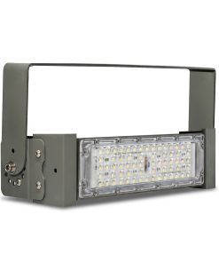 Đèn LED pha P01 (Khung xám) Module SMD 3030 Mẫu B - Công suất 50W