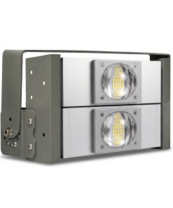 Đèn LED pha P01 (Khung xám) Module COB 3030 - Công suất 100W