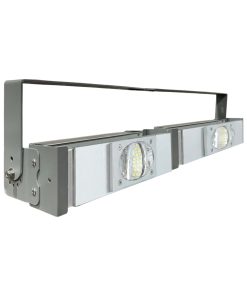 Đèn LED pha P01 (Khung xám) Lắp ngang Module COB 3030 - Công suất 100W