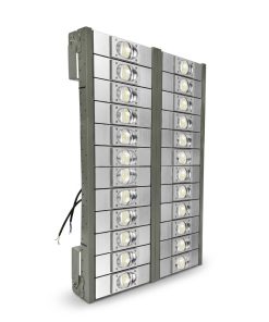 Đèn LED pha P01 (Khung xám) Module COB 3030 - Công suất 1200W