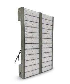 Đèn LED pha P01 (Khung xám) Module SMD 3030 Mẫu A - Công suất 1200W
