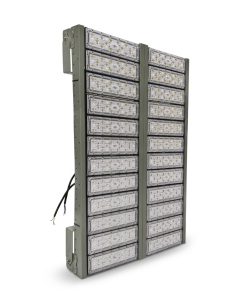Đèn LED pha P01 (Khung xám) Module SMD 5050 Mẫu B - Công suất 1200W