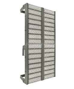 Đèn LED pha P01 (Khung xám) Module SMD 5050 Mẫu B - Công suất 1500W