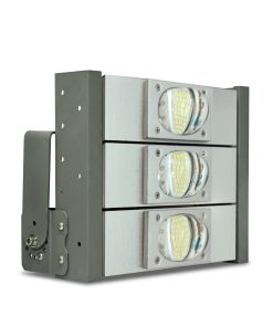Đèn LED pha P01 (Khung xám) Module COB 3030 - Công suất 150W