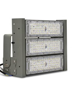 Đèn LED pha P01 (Khung xám) Module SMD 3030 Mẫu B - Công suất 150W