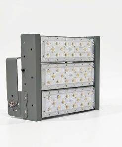 Đèn LED pha P01 (Khung xám) Module SMD 5050 Mẫu A - Công suất 150W