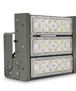 Đèn LED pha P01 (Khung xám) Module SMD 5050 Mẫu B - Công suất 150W