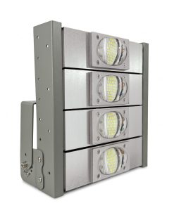 Đèn LED pha P01 (Khung xám) Module COB 3030 - Công suất 200W
