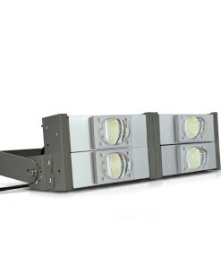 Đèn LED pha P01 (Khung xám) Lắp ngang Module COB 3030 - Công suất 200W
