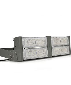 Đèn LED pha P01 (Khung xám) Lắp ngang Module SMD 3030 Mẫu A - Công suất 200W