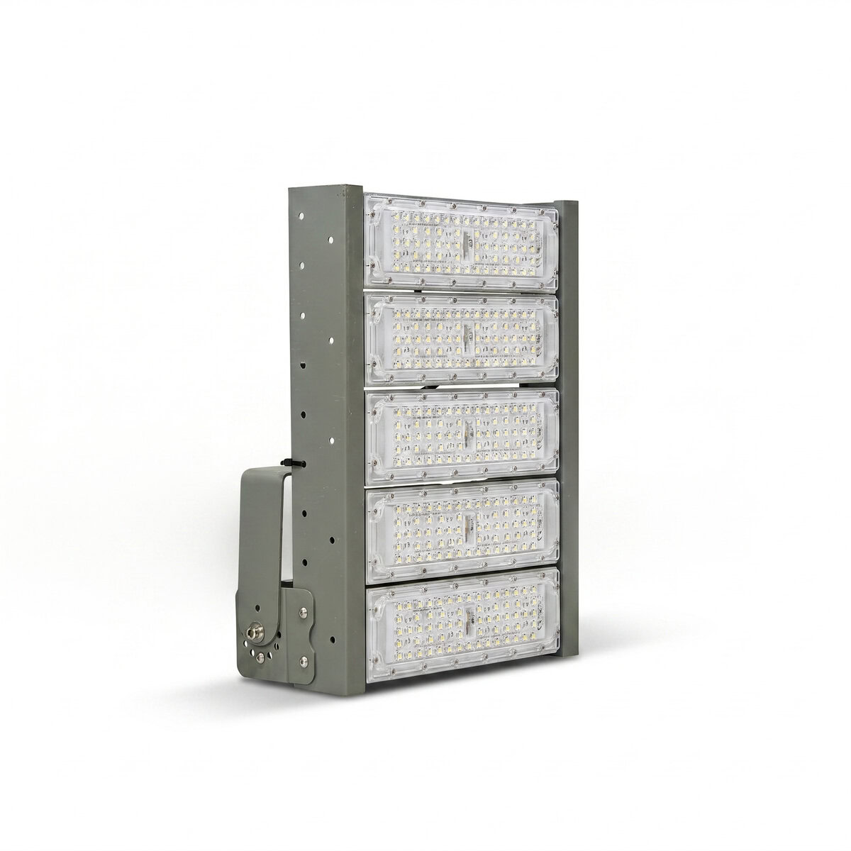 Đèn LED pha P01 (Khung xám) Module SMD 3030 Mẫu A - Công suất 250W