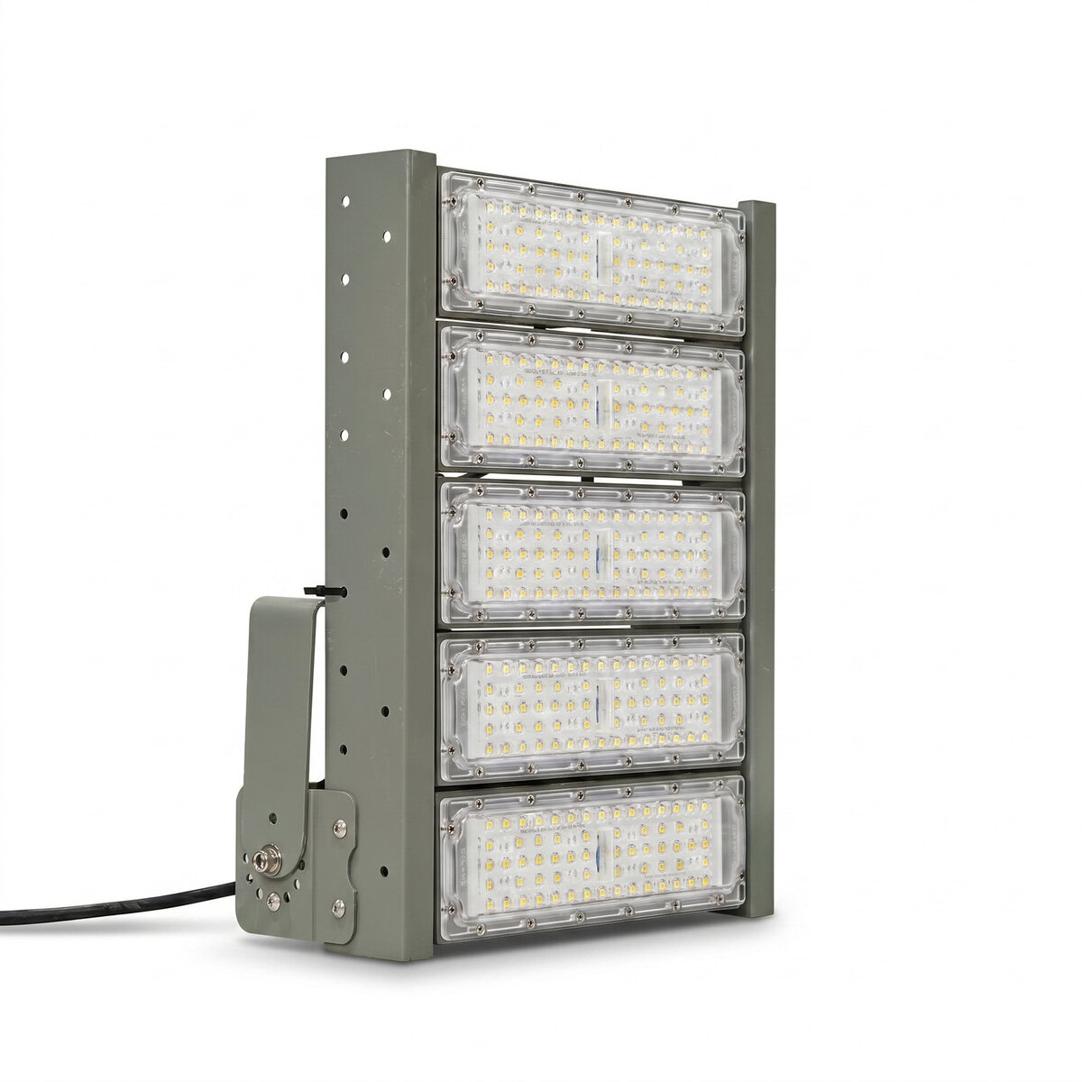 Đèn LED pha P01 (Khung xám) Module SMD 3030 Mẫu B - Công suất 250W