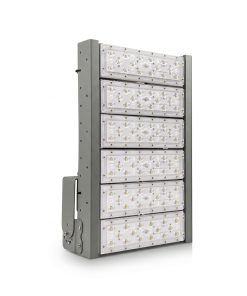 Đèn LED pha P01 (Khung xám) Module SMD 5050 Mẫu A - Công suất 300W