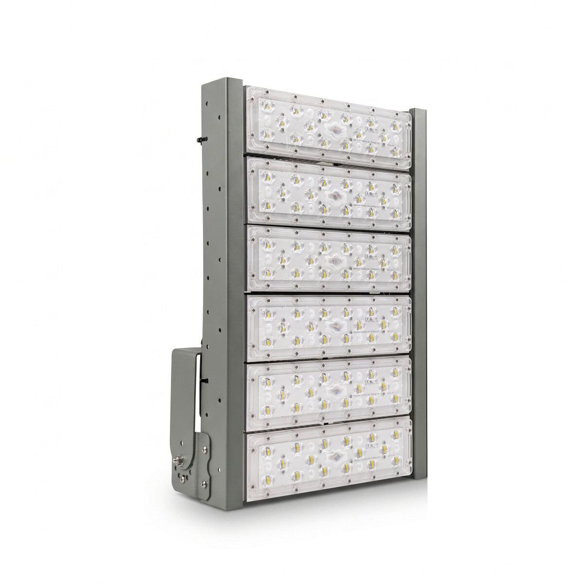 Đèn LED pha P01 (Khung xám) Module SMD 5050 Mẫu A - Công suất 300W