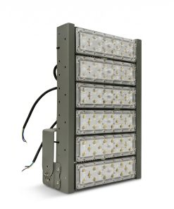 Đèn LED pha P01 (Khung xám) Module SMD 5050 Mẫu B - Công suất 300W