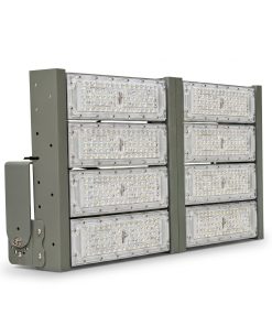 Đèn LED pha P01 (Khung xám) Module SMD 3030 Mẫu A - Công suất 400W