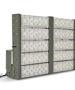 Đèn LED pha P01 (Khung xám) Module SMD 5050 Mẫu A - Công suất 500W