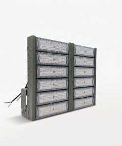 Đèn LED pha P01 (Khung xám) Module SMD 3030 Mẫu B - Công suất 600W