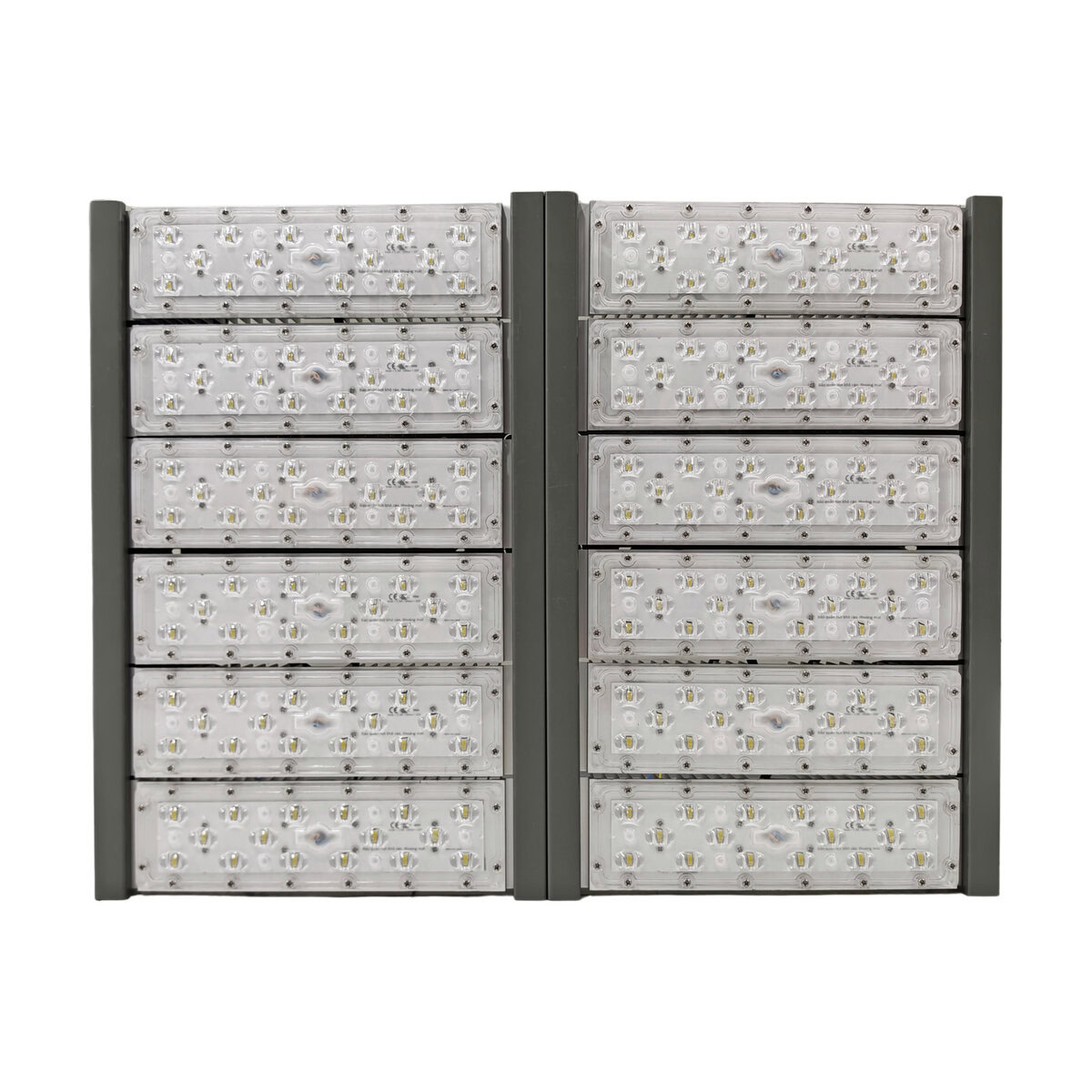 Đèn LED pha P01 (Khung xám) Module SMD 5050 Mẫu A - Công suất 600W - Ảnh 4
