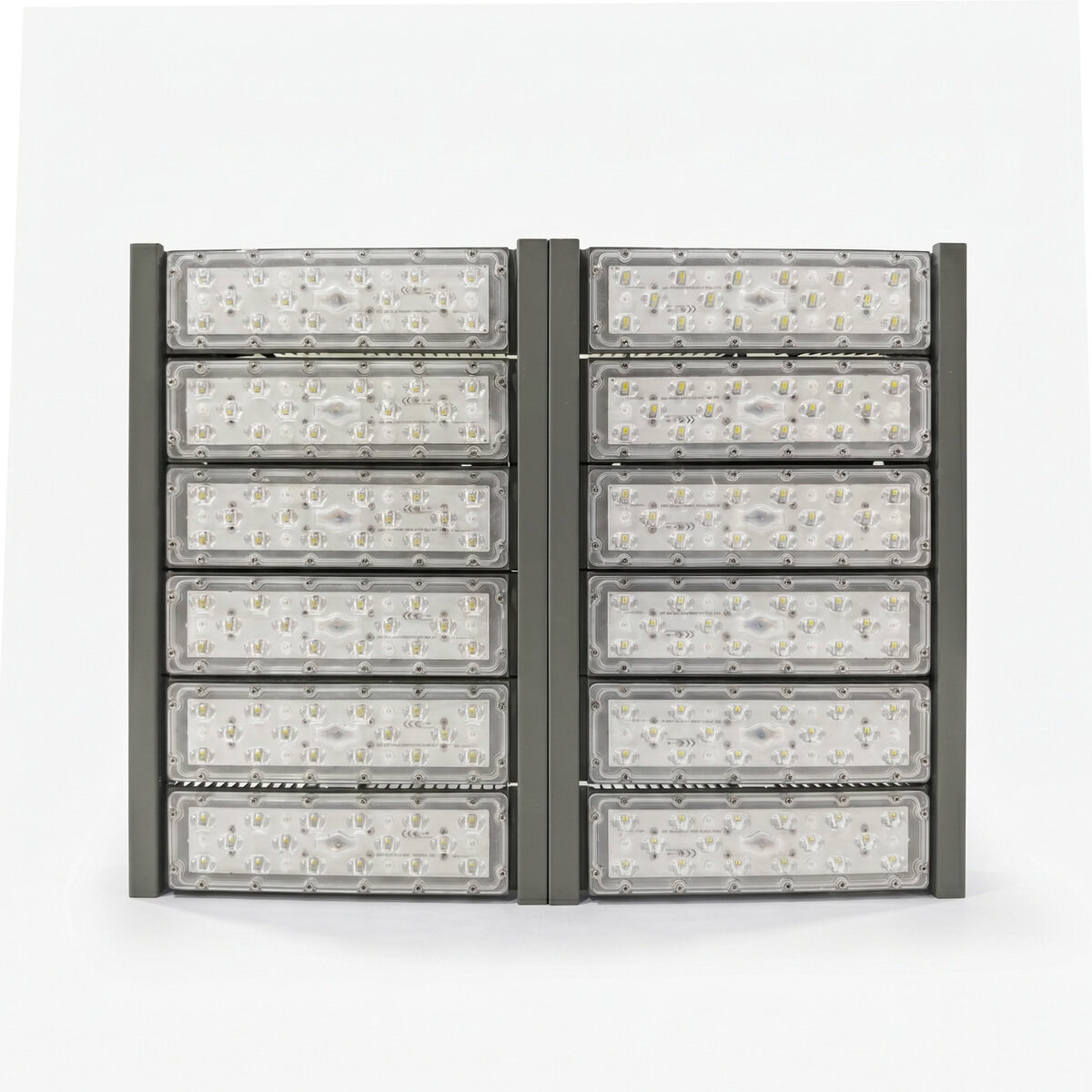Đèn LED pha P01 (Khung xám) Module SMD 5050 Mẫu B - Công suất 600W - Ảnh 2