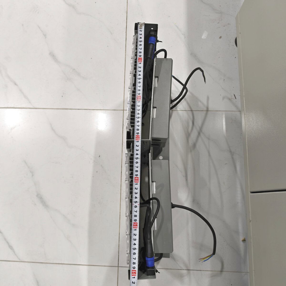 Đèn LED pha P01 (Khung xám) Module SMD 5050 Mẫu B - Công suất 600W - Ảnh 7