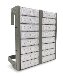 Đèn LED pha P01 (Khung xám) Module SMD 3030 Mẫu A - Công suất 800W