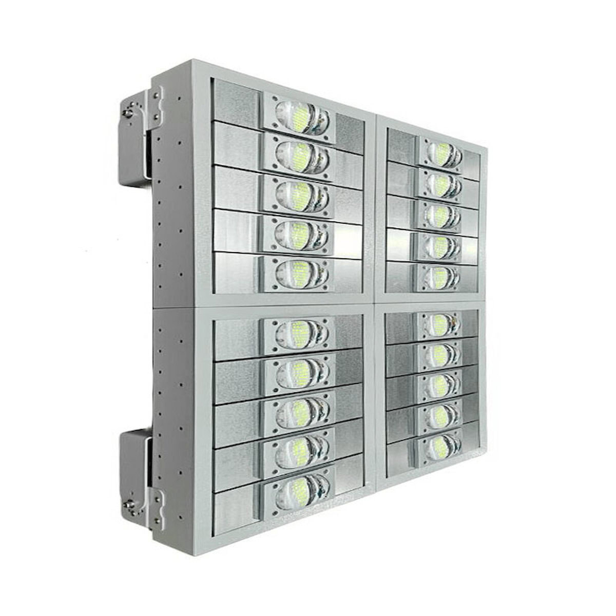 Đèn LED pha P02 (Khung hộp kín) Module COB 3030 - Công suất 1000W