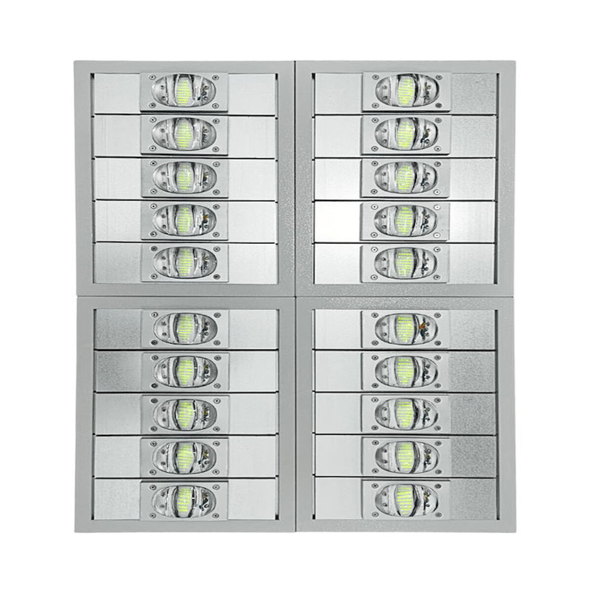 Đèn LED pha P02 (Khung hộp kín) Module COB 3030 - Công suất 1000W - Ảnh 2