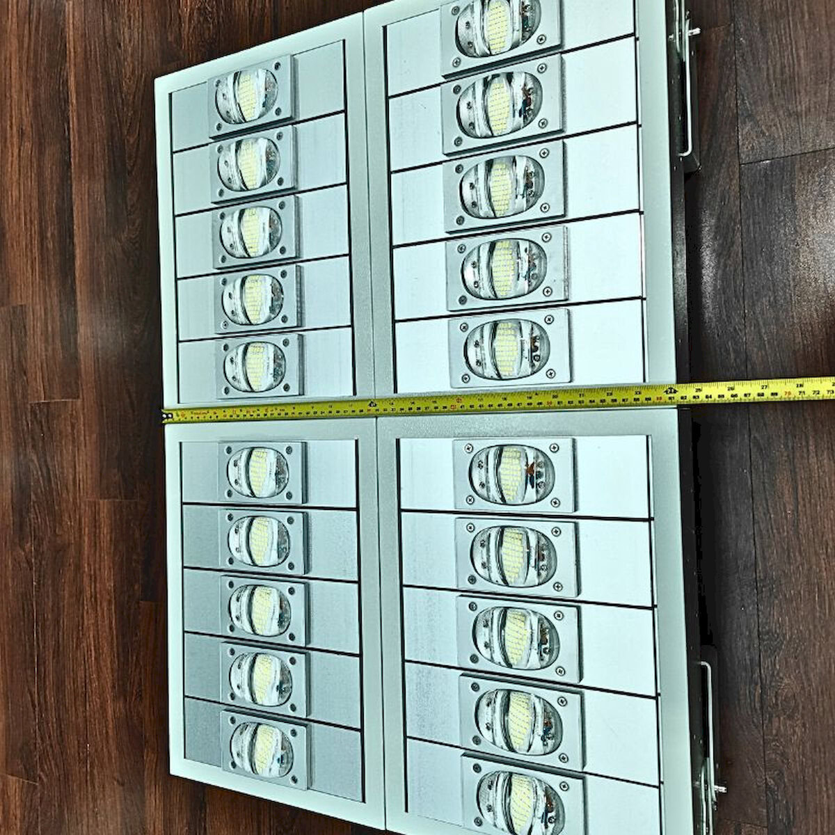 Đèn LED pha P02 (Khung hộp kín) Module COB 3030 - Công suất 1000W - Ảnh 7