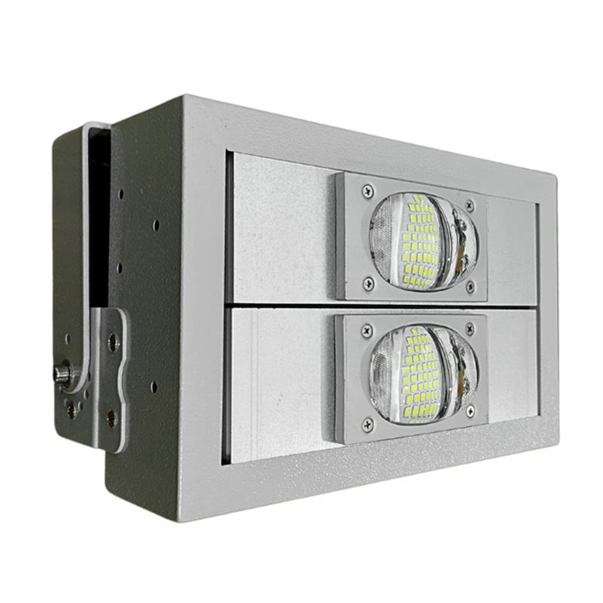 Đèn LED pha P02 (Khung hộp kín) Module COB 3030 - Công suất 100W