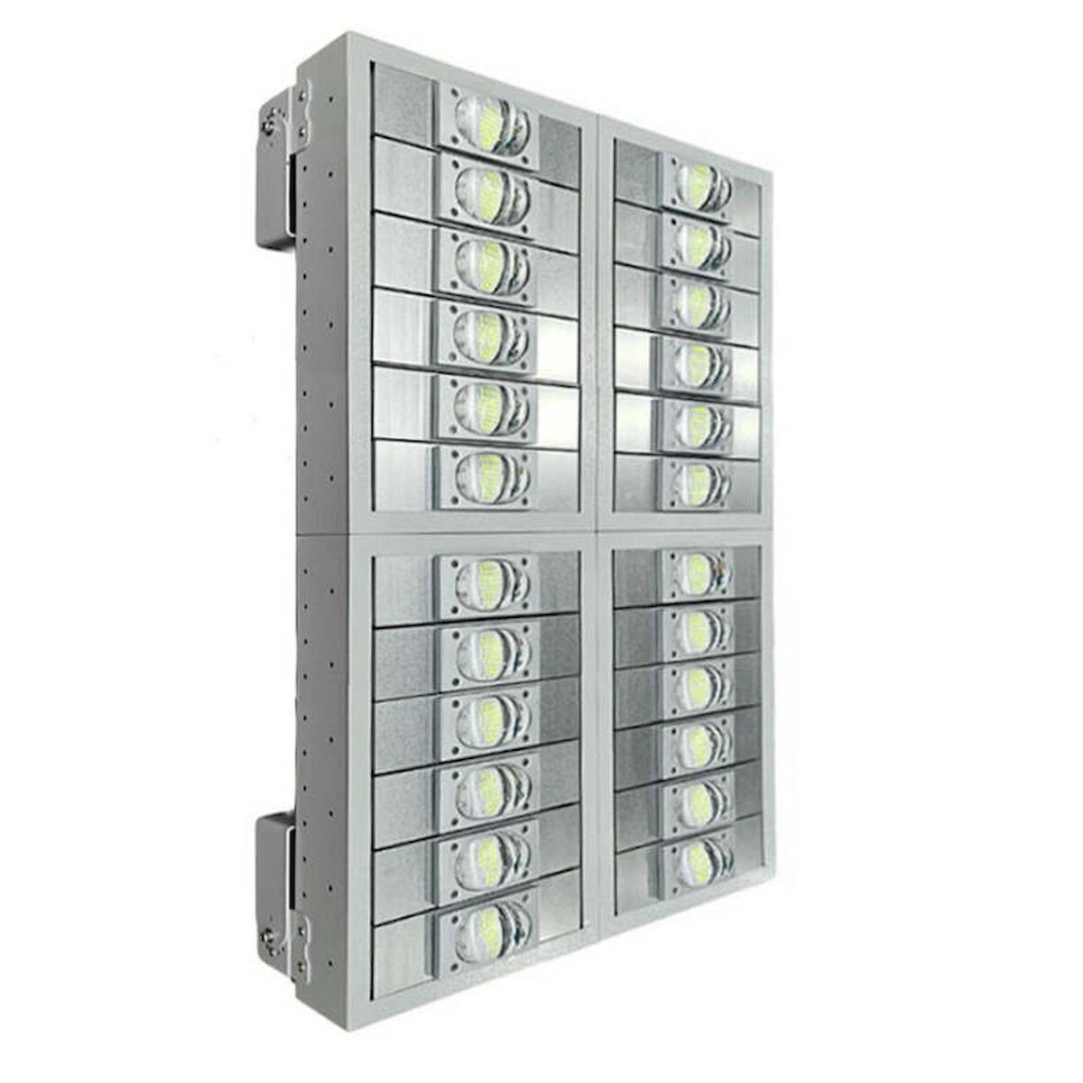 Đèn LED pha P02 (Khung hộp kín) Module COB 3030 - Công suất 1200W
