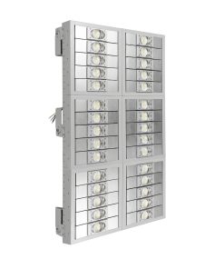 Đèn LED pha P02 (Khung hộp kín) Module COB 3030 - Công suất 1500W