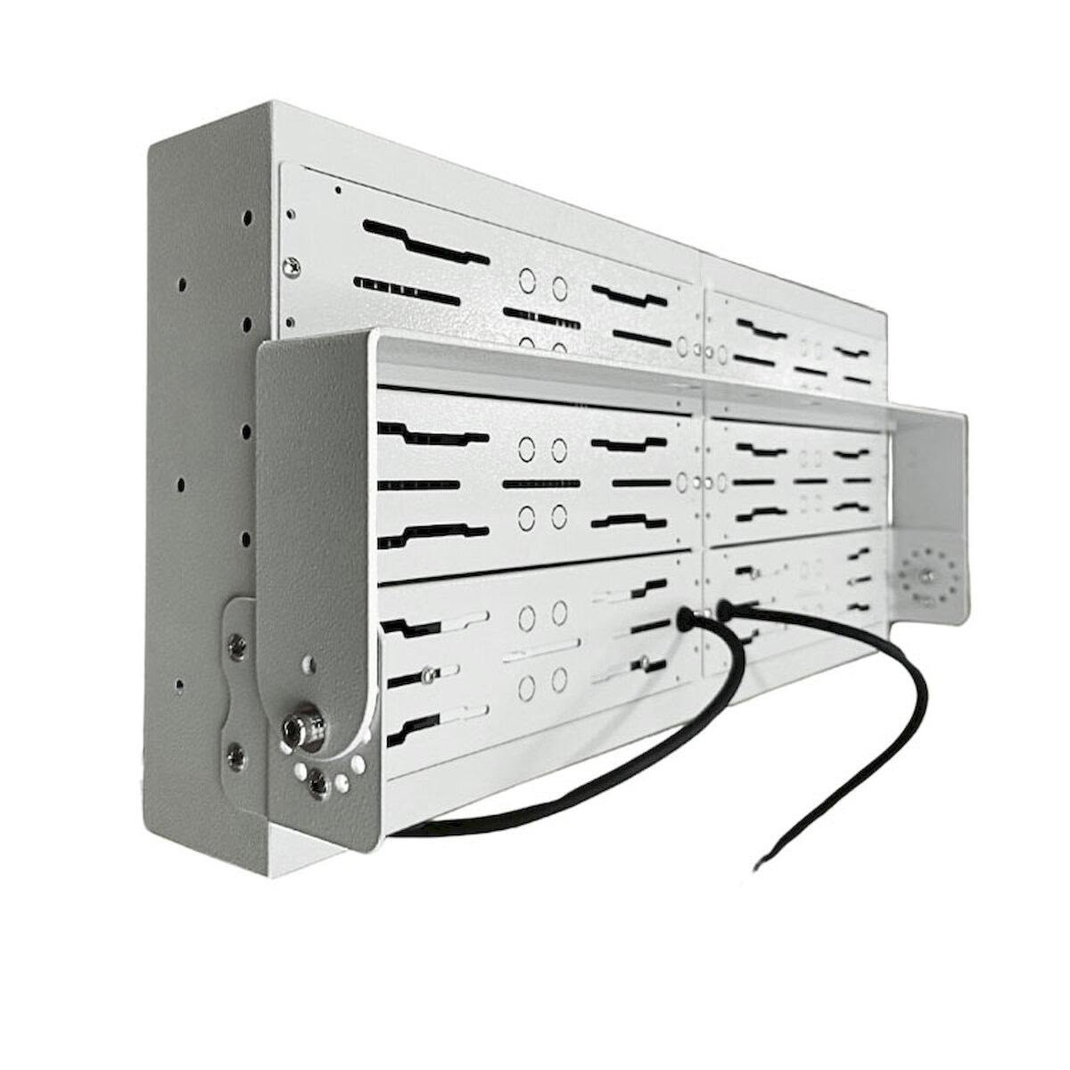 Đèn LED pha P02 (Khung hộp kín) Lắp ngang Module COB 3030 - Công suất 300W - Ảnh 2
