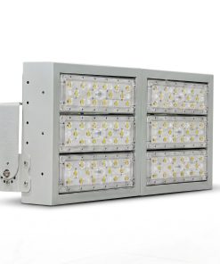 Đèn LED pha P02 (Khung hộp kín) Lắp ngang Module SMD 5050 Mẫu A - Công suất 300W