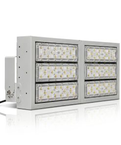 Đèn LED pha P02 (Khung hộp kín) Lắp ngang Module SMD 5050 Mẫu B - Công suất 300W