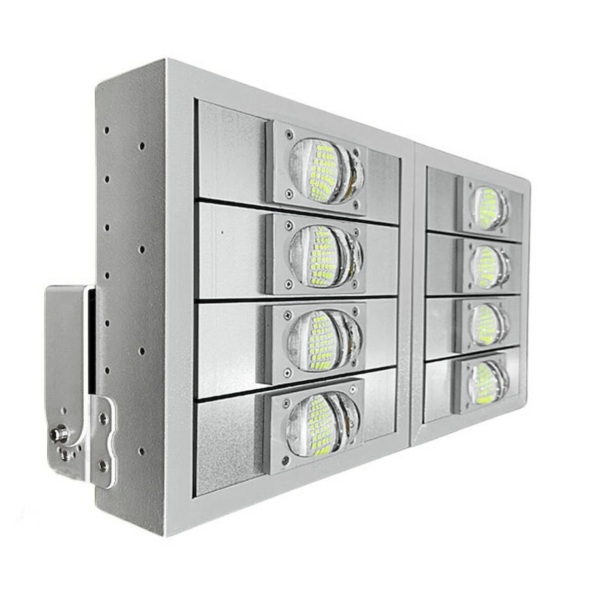 Đèn LED pha P02 (Khung hộp kín) Module COB 3030 - Công suất 400W