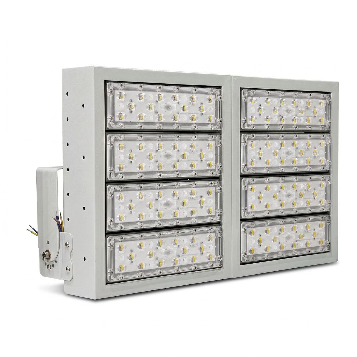 Đèn LED pha P02 (Khung hộp kín) Module SMD 5050 Mẫu B - Công suất 400W