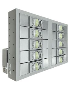 Đèn LED pha P02 (Khung hộp kín) Module COB 3030 - Công suất 500W