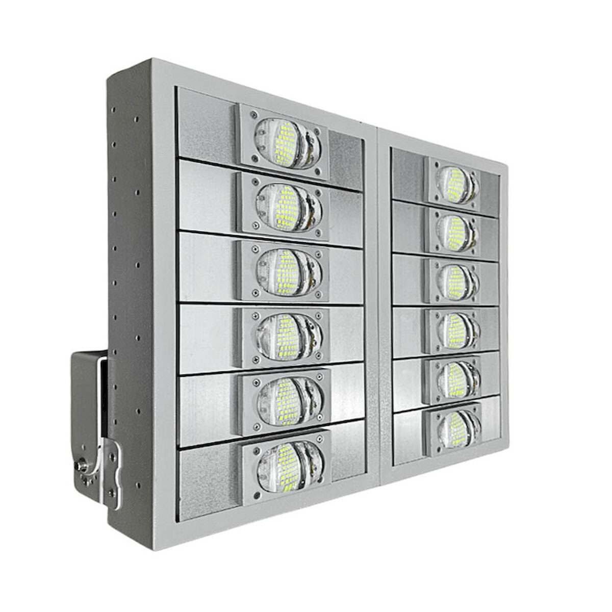 Đèn LED pha P02 (Khung hộp kín) Module COB 3030 - Công suất 600W