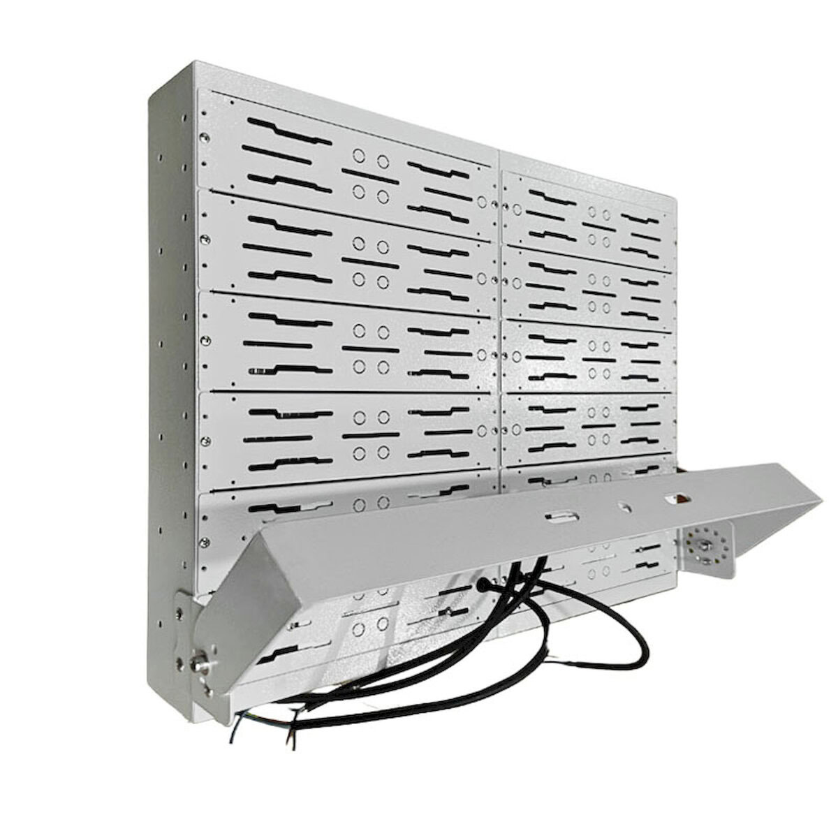 Đèn LED pha P02 (Khung hộp kín) Module COB 3030 - Công suất 600W - Ảnh 3