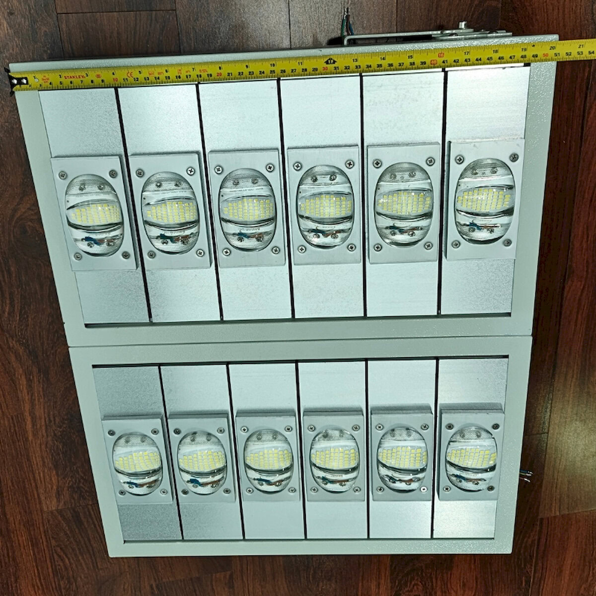 Đèn LED pha P02 (Khung hộp kín) Module COB 3030 - Công suất 600W - Ảnh 6