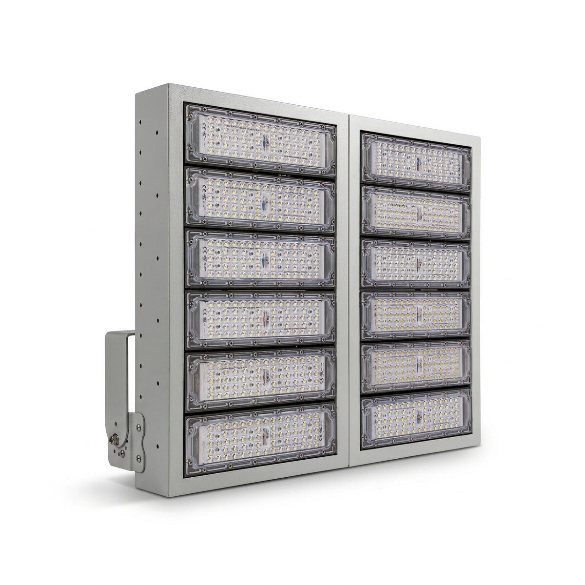 Đèn LED pha P02 (Khung hộp kín) Module SMD 3030 Mẫu B - Công suất 600W