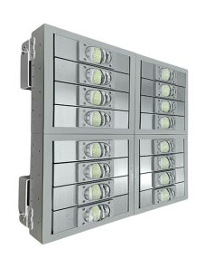Đèn LED pha P02 (Khung hộp kín) Module COB 3030 - Công suất 800W