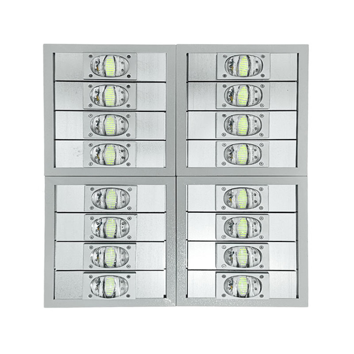 Đèn LED pha P02 (Khung hộp kín) Module COB 3030 - Công suất 800W - Ảnh 2