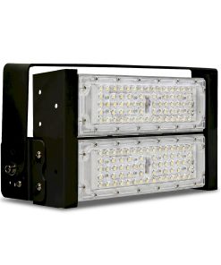 Đèn LED pha P03 (Khung đen) Module SMD 3030 Mẫu A - Công suất 100W