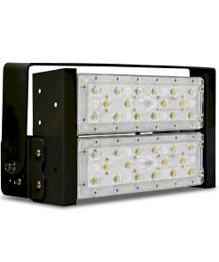 Đèn LED pha P03 (Khung đen) Module SMD 5050 Mẫu A - Công suất 100W
