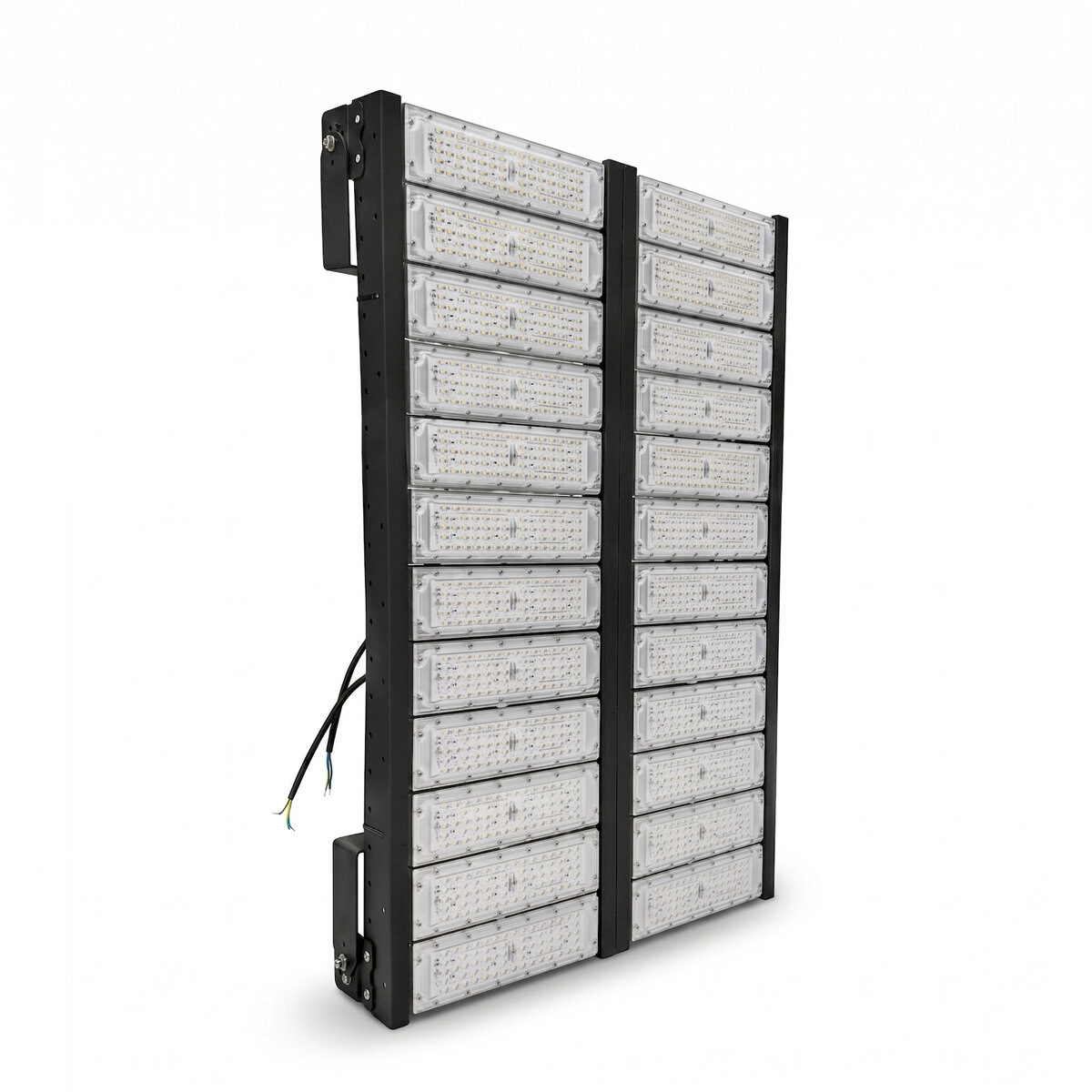 Đèn LED pha P03 (Khung đen) Module SMD 3030 Mẫu A - Công suất 1200W
