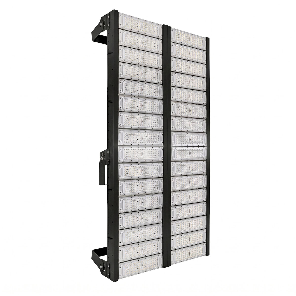 Đèn LED pha P03 (Khung đen) Module SMD 3030 Mẫu A - Công suất 1500W