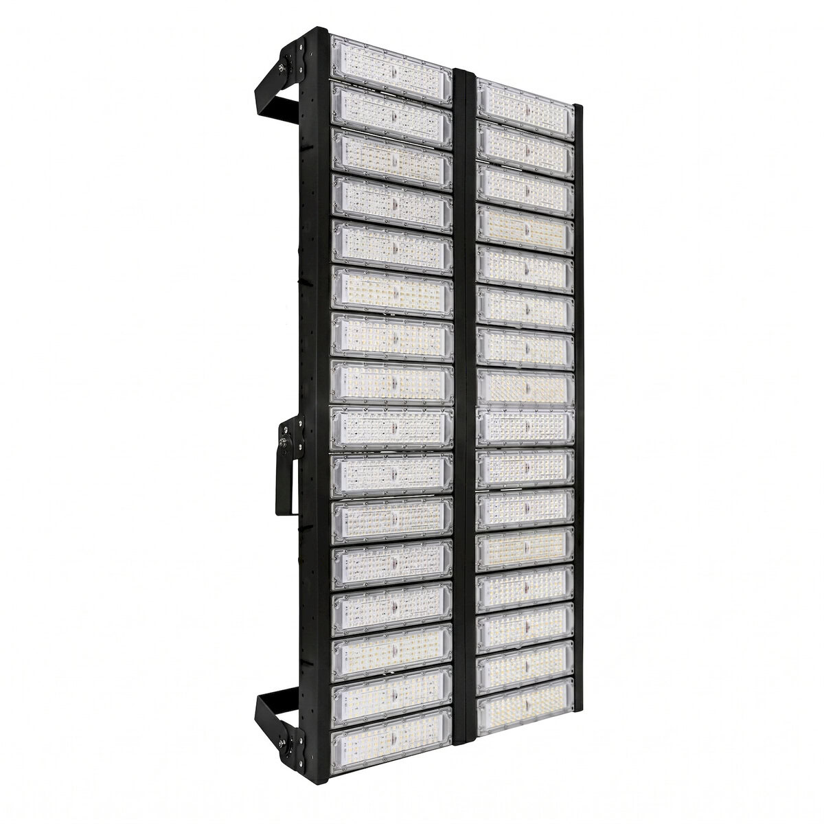 Đèn LED pha P03 (Khung đen) Module SMD 3030 Mẫu B - Công suất 1500W
