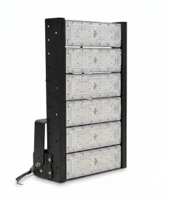 Đèn LED pha P03 (Khung đen) Module SMD 3030 Mẫu A - Công suất 300W